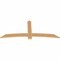 Ekena Millwork Bellingham Timber Gable Bracket, Western Red Cedar, 84"W x 35"H x 1 1/2"D x 5 1/2"F, 10/12 Pitch GBW084X35X0206BEL00SWR - alternate 3